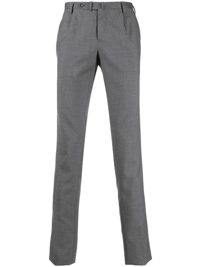 Incotex Slim-fit Tailored Trousers In 灰色