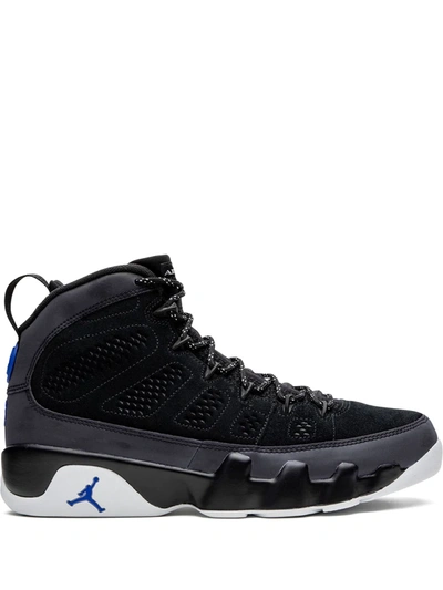 Jordan Air  9 Racer Blue In Black