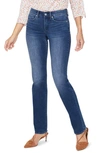 Nydj Marilyn High Waist Cool Embrace Straight Leg Jeans In Solana