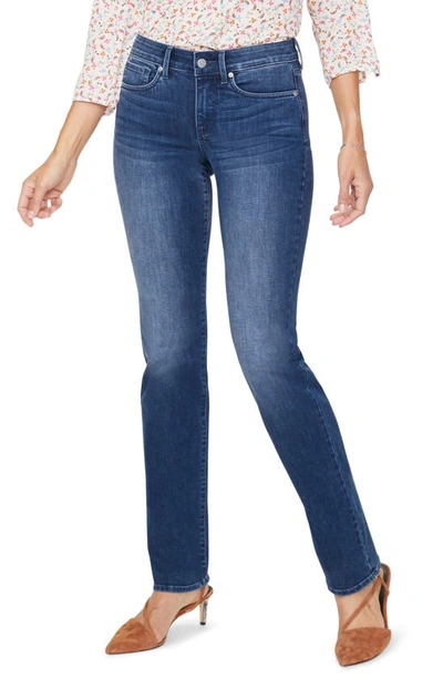 Nydj Marilyn High Waist Cool Embrace Straight Leg Jeans In Solana