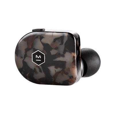 Master & Dynamic Mw07 True Wireless Earphones In Grey Terrazzo Acetate