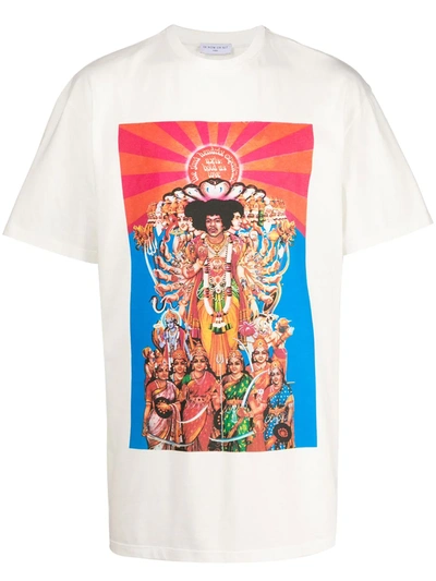 Ih Nom Uh Nit Indian Print T-shirt In White