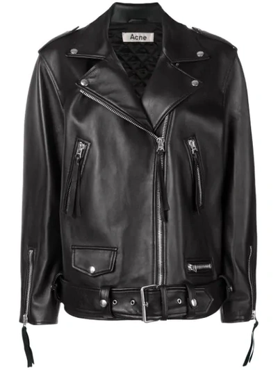 Acne Studios New Myrtle Oversized Jacket In Black