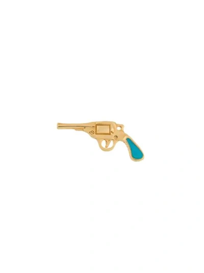 True Rocks Pistol Stud Earrings In Gold