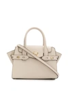 Michael Michael Kors Carmen Belted Tote Bag In Neutrals