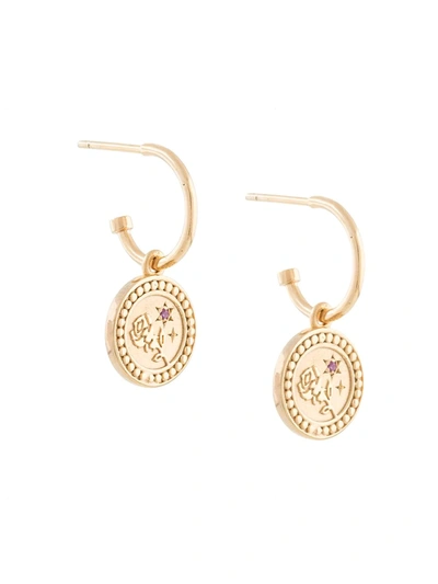 Meadowlark Amulet Love Earrings In Gold