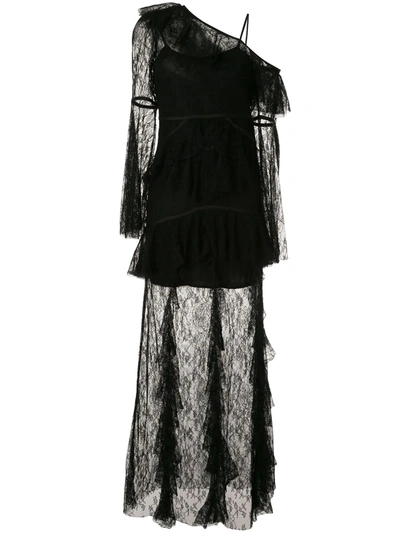 Alice Mccall Shadow Love Gown In Black