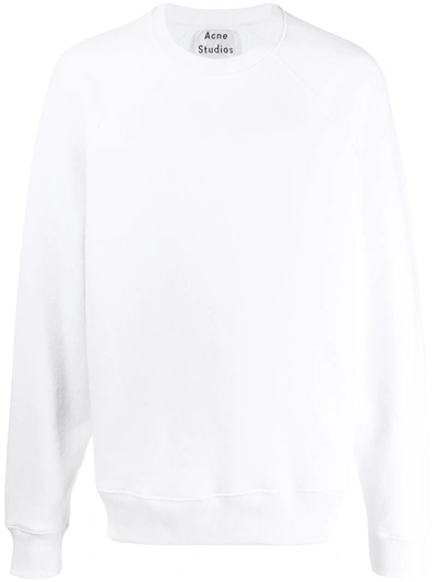 Acne Studios Reverse-label Sweatshirt Optic White