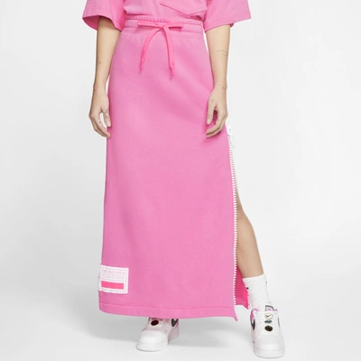 Nike Sportswear Nsw Women's Fleece Skirt In Pink | ModeSens