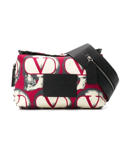 Valentino Garavani Undercover Skull Beltbag In Black