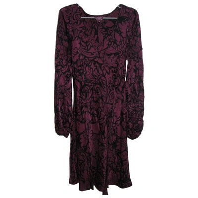 Pre-owned Ghost London Mid-length Dress In Purple
