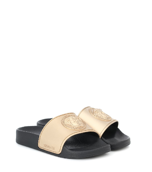 versace rubber slides