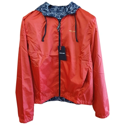 Pre-owned Roberto Cavalli Jacket In Red