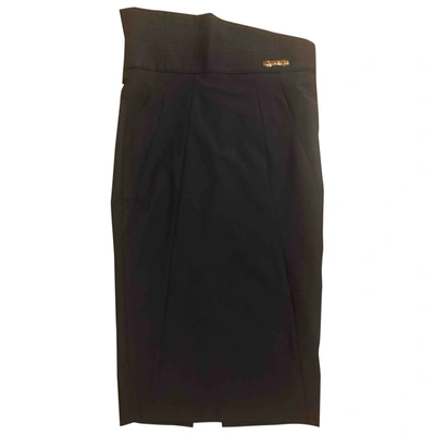 Pre-owned Elisabetta Franchi Mid-length Skirt In Grey