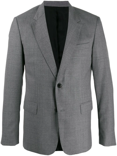 Ami Alexandre Mattiussi Two-button Blazer In Grey