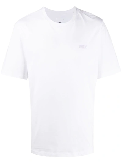 Oamc Printed Logo T-shirt In White