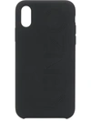 Kenzo Logo Embossed Iphone X/xs Case In Black