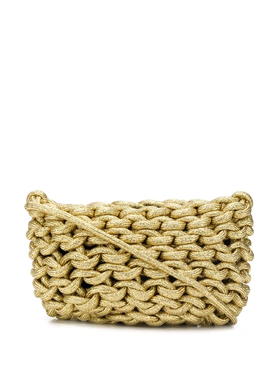 Alienina Anne Shoulder Bag In Gold