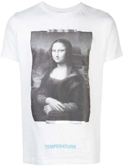 Off-white X Mca Mona Lisa T-shirt In White
