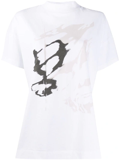 Alyx Abstract Print T-shirt In White
