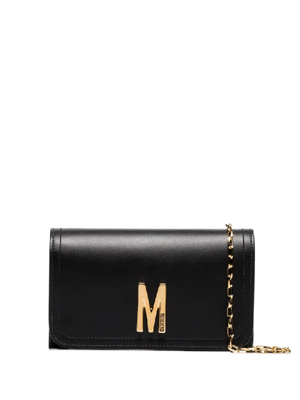 moschino purse black