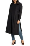 Coldesina Jetset Long Sleeve Tunic In Black