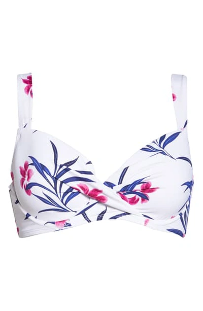 Tommy Bahama Oasis Blossoms Twist Bikini Top In White ModeSens