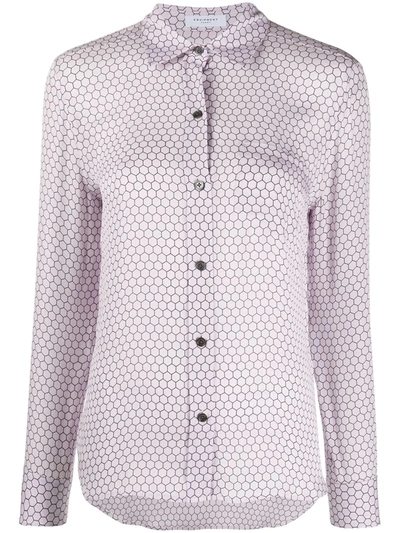 Equipment All-over Pattern Shirt In Purple