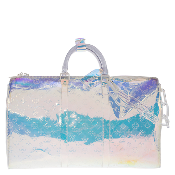 louis vuitton keepall bandouliere prism monogram 50 iridescent