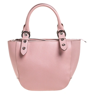 Pre-owned Ferragamo Light Pink Leather Tote