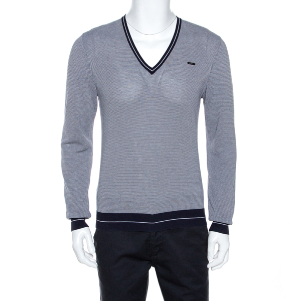 dsquared striped jumper