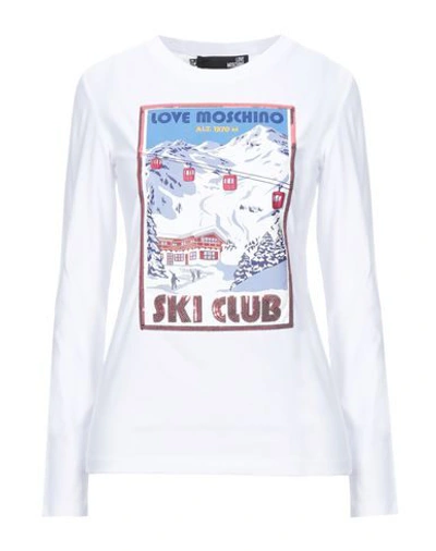Love Moschino T-shirt In White