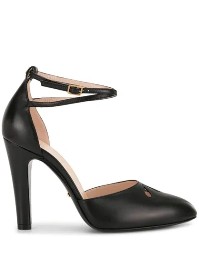 Gucci Pointed Toe 110mm Pumps In Black