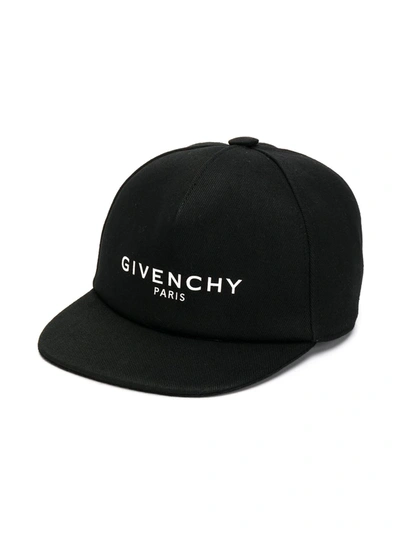 Givenchy Babies' Signature Baseball Cap In Black
