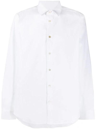 Paul Smith Formal Buttoned Shirt In White