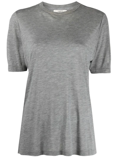 Isabel Marant Étoile Dena Plain T-shirt In Grey