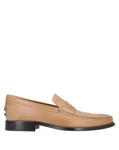 Tod's Loafers In Beige