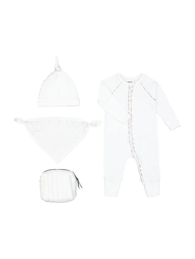 Burberry Babies' Kids Dixie-set In White