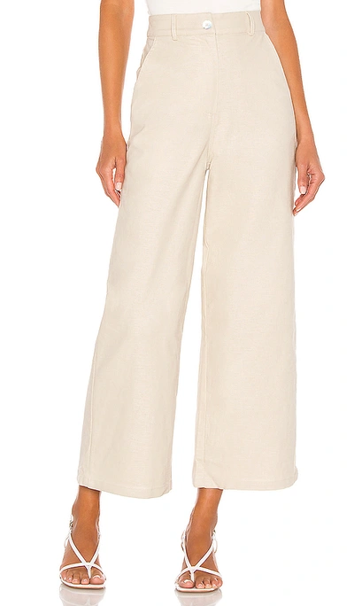 Privacy Please Belmont Pant In Natural Tan