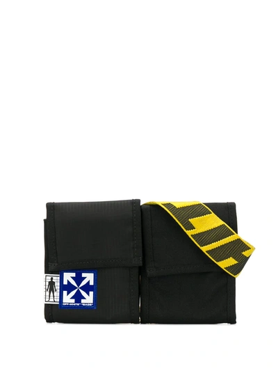 Off-white Black / Yellow Two Pocket Belt Bag