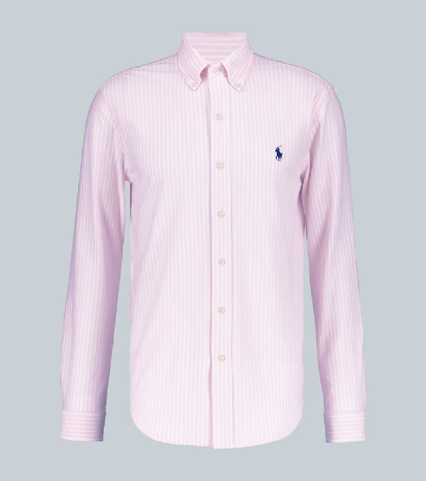 ralph lauren pink oxford