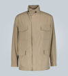 Loro Piana Cashmere-lined Traveller Windmate Jacket In Brown