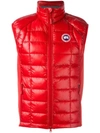 Canada Goose Hybridge Lite Down-filled Gilet In Red