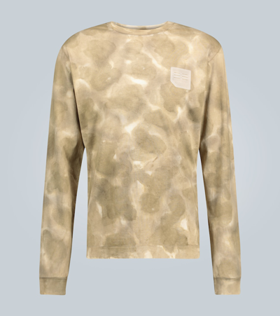 Alyx Camouflage Long-sleeved T-shirt In Neutrals