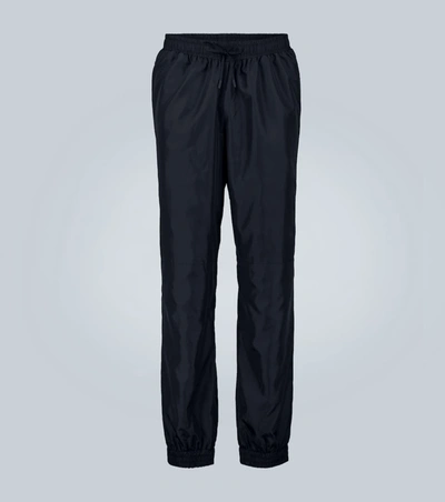 Fendi Nylon Sweatpants In Black