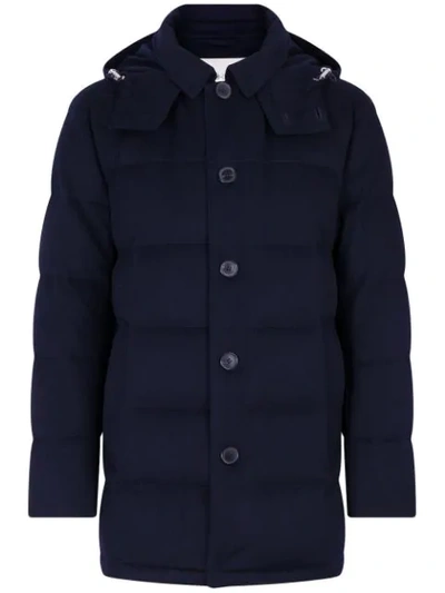Mackintosh Auchavan Wool Down Jacket In Blue