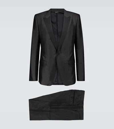 Dolce & Gabbana Tuxedo Suit In Black