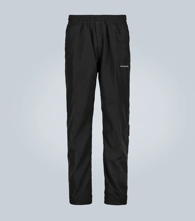 Givenchy Slim-fit Technical Trackpants In Black