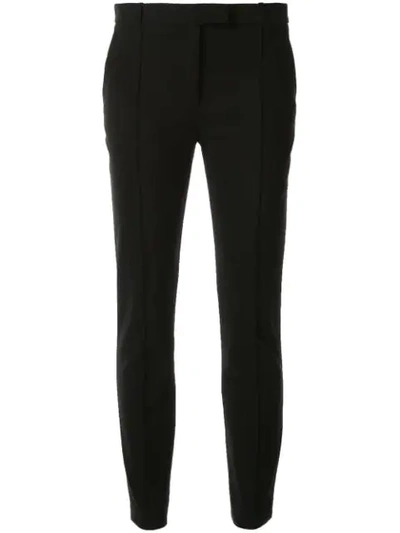 The Row Cosso Tailored Jersey Trousers In Black