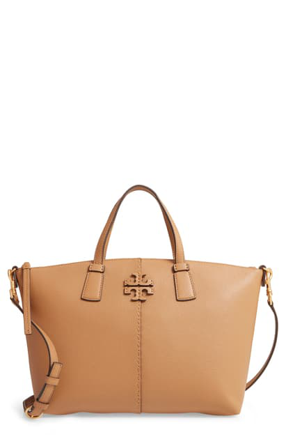 tory burch leather satchel